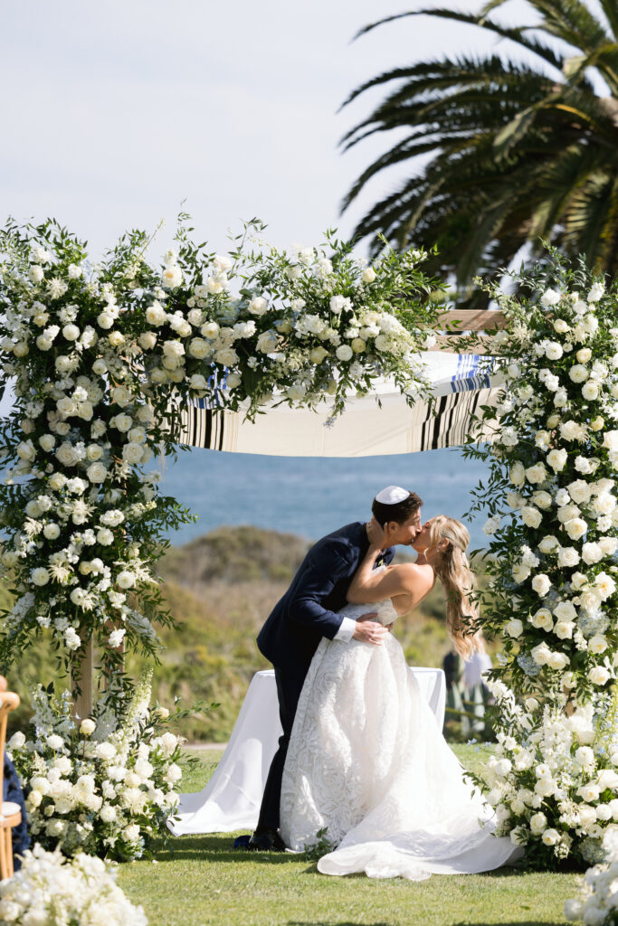 Oceanfront wedding in Santa Barbara