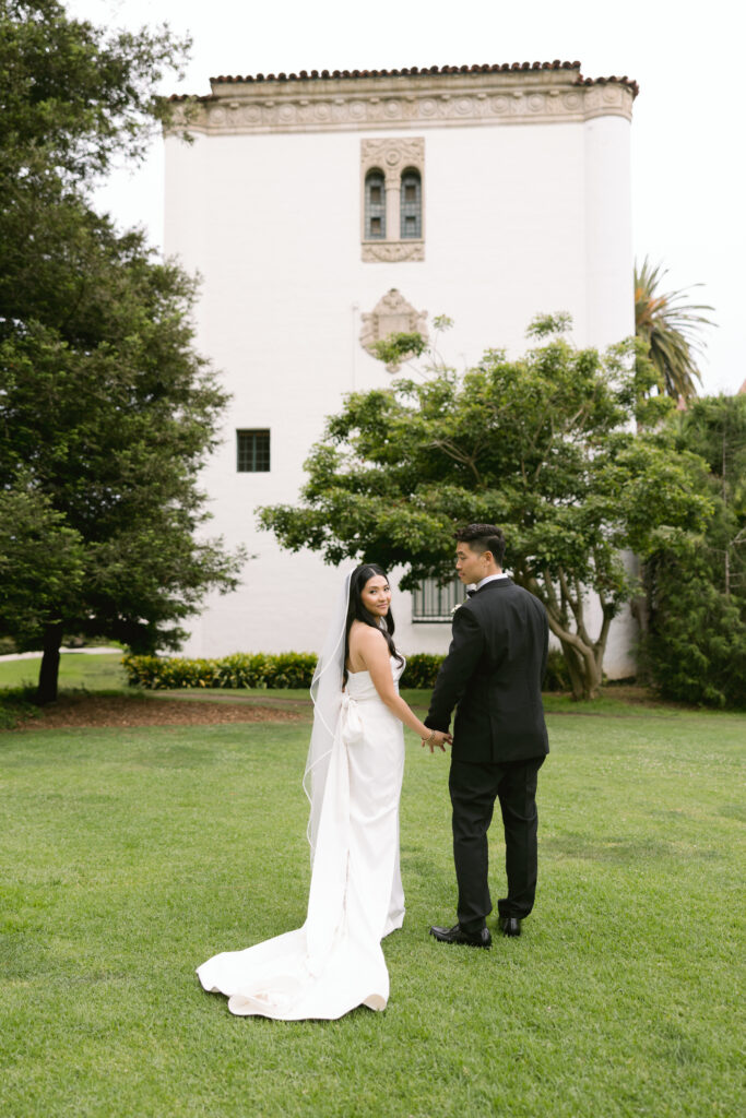 Santa barbara Courthouse elopement