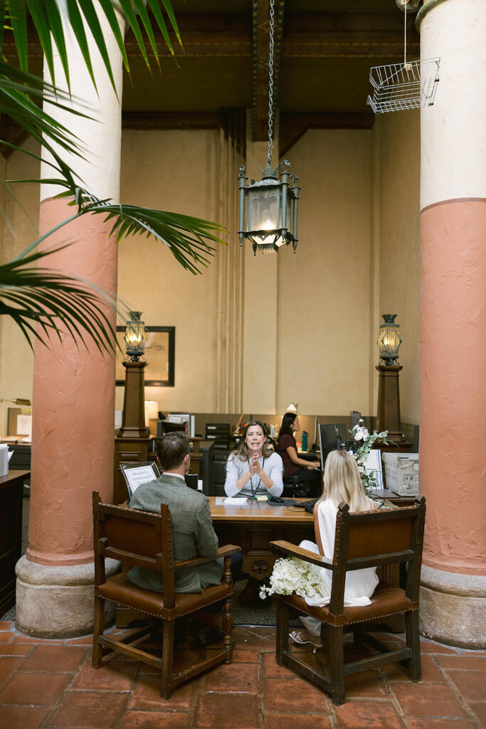 Santa Barbara Courthouse Elopement